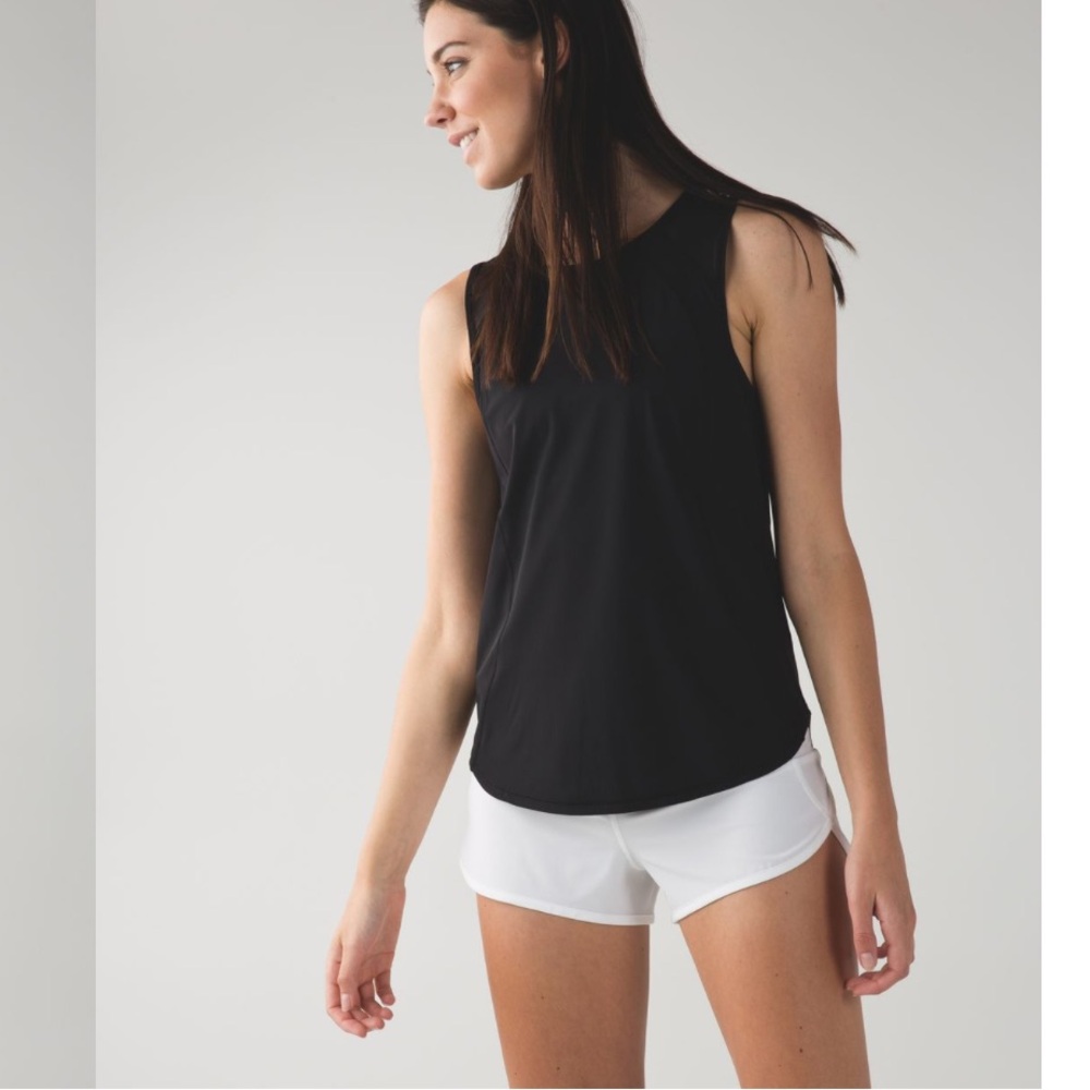lululemon athletica Black Tank Top